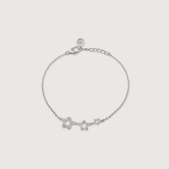 Bubbly Bloom Silver Bracelet,,hi-res image number null