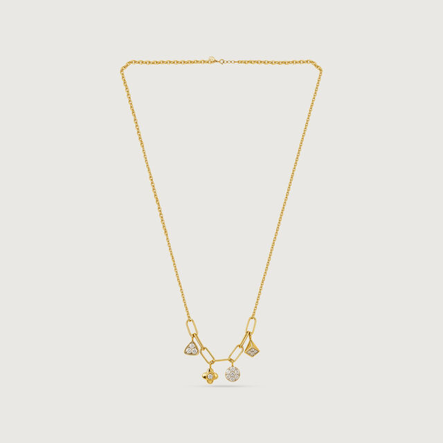 Playful Balance Diamond Necklace,,hi-res image number null