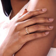 Heart Shine Diamond & Gold Ring,,hi-res view 2