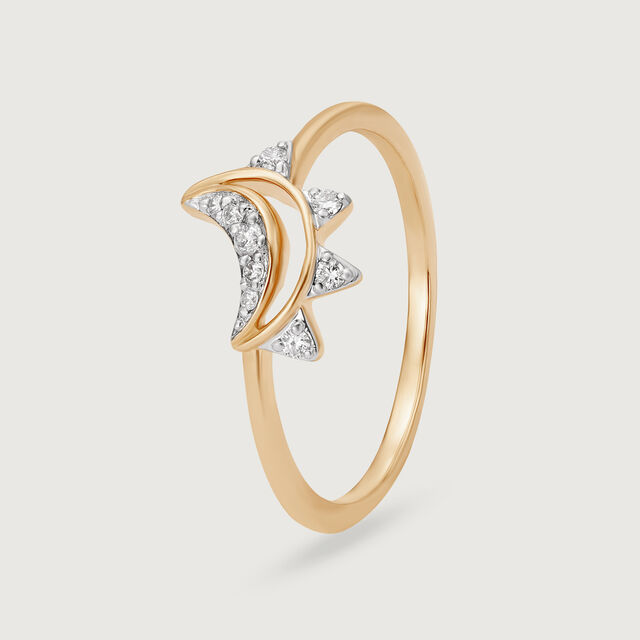 Celestial Harmony 14KT Diamond Finger Ring,,hi-res view 2
