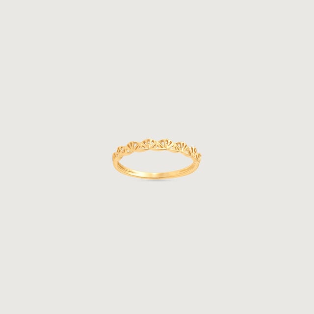 Radiant Fan Gold Ring,,hi-res image number null