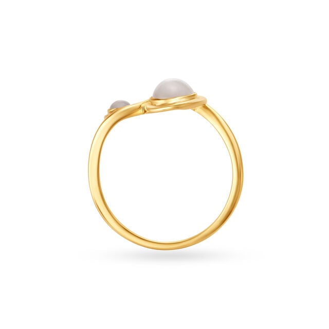 14kt Yellow Gold Flamingo-inspired Finger Ring,,hi-res view 3