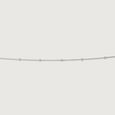 Bling Trail Silver Single Anklet,,hi-res view 4