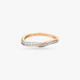 Infinity Ribbon Diamond Ring,,hi-res view 2