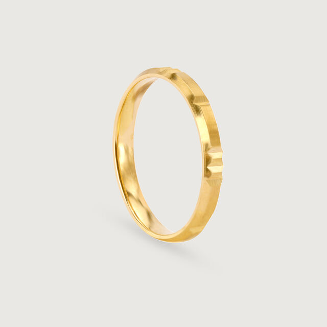 Solidarity Band 18KT Gold Couple Ring-Single Piece,,hi-res image number null