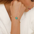 Dazzling Twister 14KT Diamond Bangle,,hi-res view 2