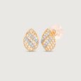 Radiant Curve Diamond Stud Earrings,,hi-res view 4
