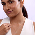 Divine Shimmer 14Kt Gold Necklace Set,,hi-res view 2