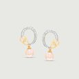 Playful Love Diamond Drop Earrings,,hi-res view 3