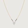 Elegant Entwined Diamond Mangalsutra,,hi-res view 4
