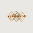 Disco Lattice Gold Finger Ring,,hi-res view 3