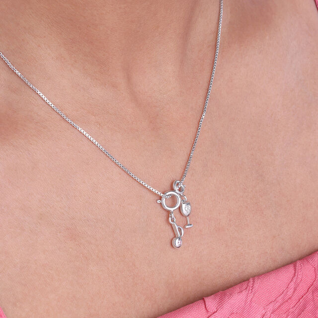 Melodic Spark Silver Charm,,hi-res image number null