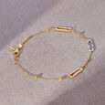 Graceful Link 18KT Gold Bracelet,,hi-res view 1