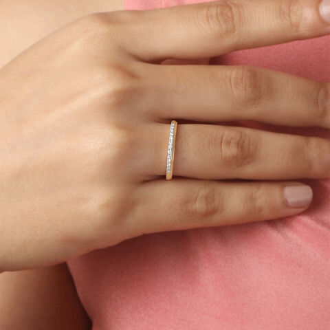 Tiny Shimmer Diamond Ring