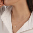 Starlight Sonata 14 kt Diamond Pendant,,hi-res view 2