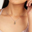Cosmic Cool Silver Pendant & Chain,,hi-res view 2