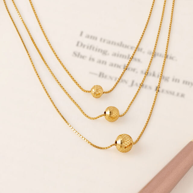 Triple Delight Gold Chain,,hi-res image number null
