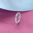 Gleam Link Silver Ring,,hi-res view 1