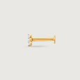 Tiny Spark Diamond Nose Pin,,hi-res view 3