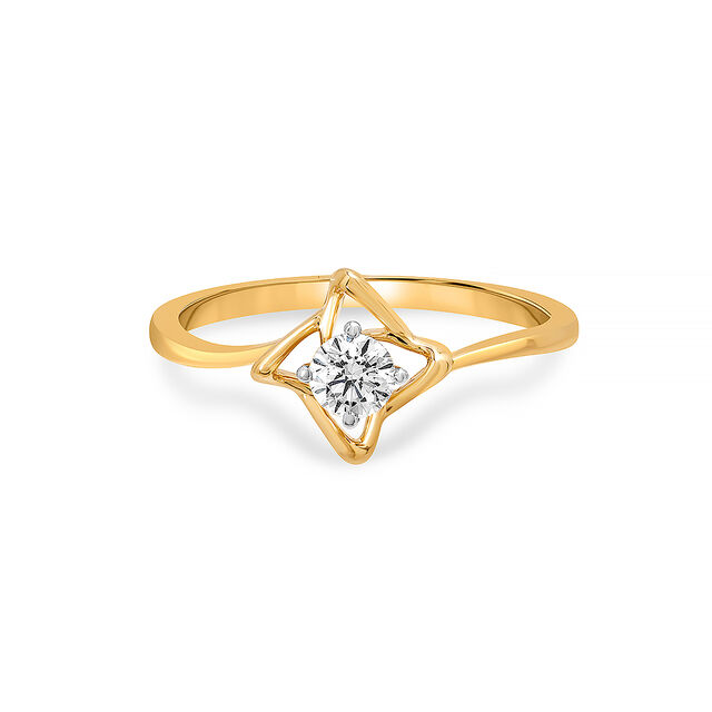 Enigmatic Allure Solitaire Finger Ring,,hi-res image number null