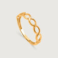 Infinite Loop 18KT Finger Ring,,hi-res view 4