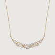Rhythmic River 18 Kt Gold & Diamond Necklace,,hi-res view 3