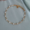 Sparkling Connection Gold & Diamond Bracelet,,hi-res view 1