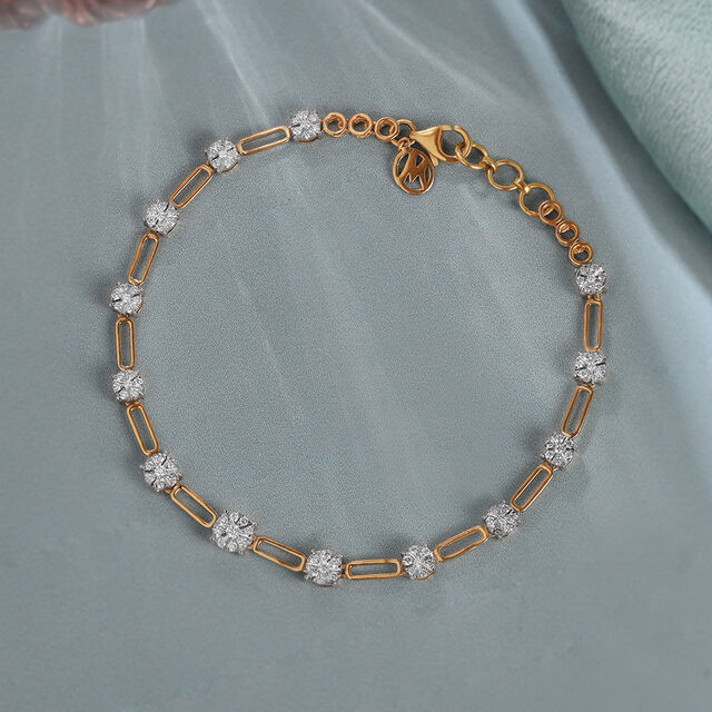 Sparkling Connection Gold & Diamond Bracelet,,hi-res image number null