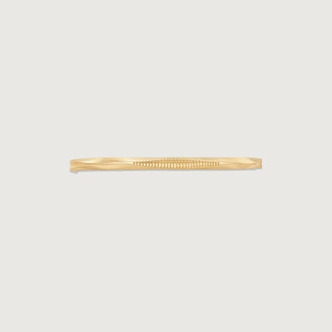 Refined Linear Gold Bangle
