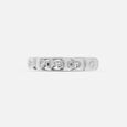 Modern Ripple Silver Finger Ring,,hi-res view 4