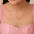 Transformable heart 14KT Gold & Diamond Necklace,,hi-res view 3