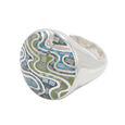 Capture The Ocean In A Silver Ring,,hi-res view 2