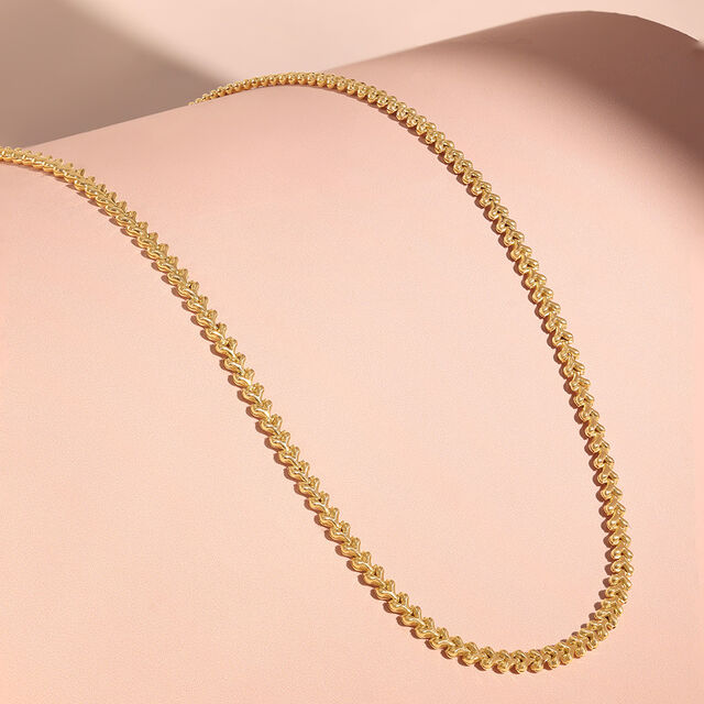 Luxe Twist Gold Chain,,hi-res image number null