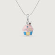 Sweet Delight Silver Pendant,,hi-res view 3