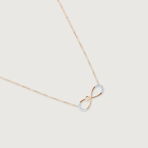 Infinite Heartbeat Diamond Necklace
