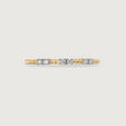 Timeless Sparkle 14KT Gold & Diamond Finger Ring,,hi-res view 3