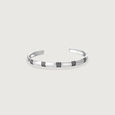 Striped Accent Silver Kada,,hi-res view 3