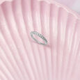 Glitz Shine Silver Finger Ring,,hi-res view 1