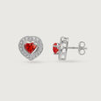 926 Silver Interchangeable Stud Earrings,,hi-res view 3
