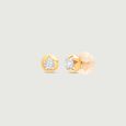 Stellar Pop Diamond Stud Earrings,,hi-res view 4
