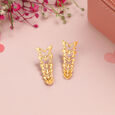 Butterfly Ballet 14KT Yellow Gold Drop Earrings,,hi-res view 1