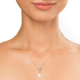 14kt Yellow Gold Winged Heart Pendant,,hi-res view 3