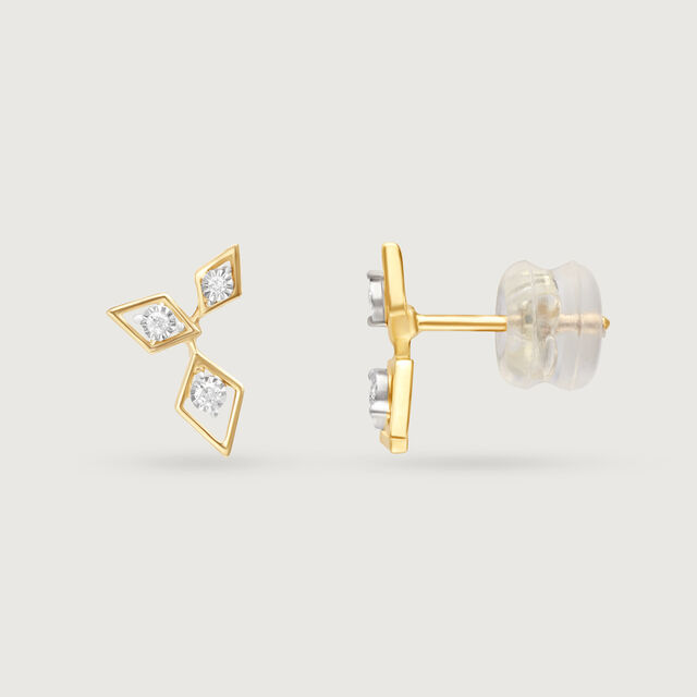 Sparks of Joy 14KT Diamond Stud Earrings,,hi-res image number null