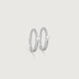 Sparkle Arc Silver Toe Rings,,hi-res view 4
