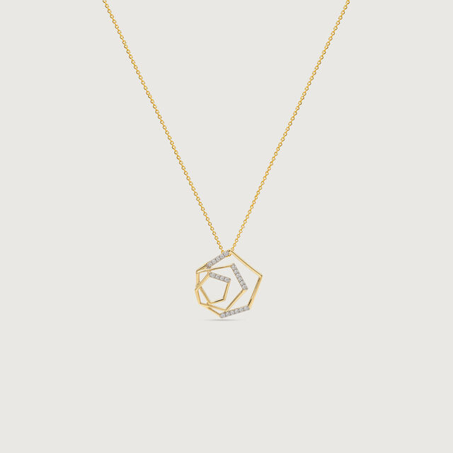 Playful Dimension Diamond Pendant,,hi-res image number null