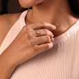 Luminous Link 14KT Gold & Diamond Finger Ring,,hi-res view 2