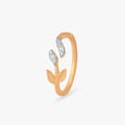 Floral Rise Diamond Ring,,hi-res view 1