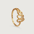 Whimsical Vine Gold Ring,,hi-res view 2