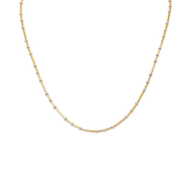 Sleek Modern Gold Chain