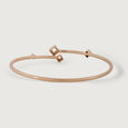 Graceful Shine Diamond & Gold Bangle,,hi-res view 5